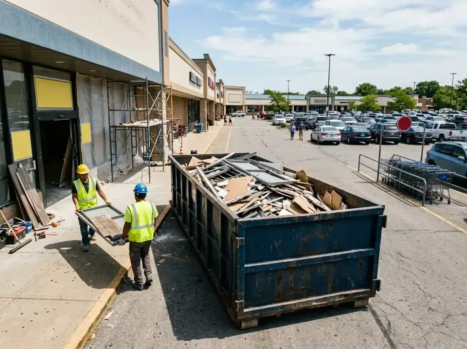 retail-store-renovation-debris-003 — frequently asked questions, Roll-off Dumpster Rentals in Roosevelt Park, MI